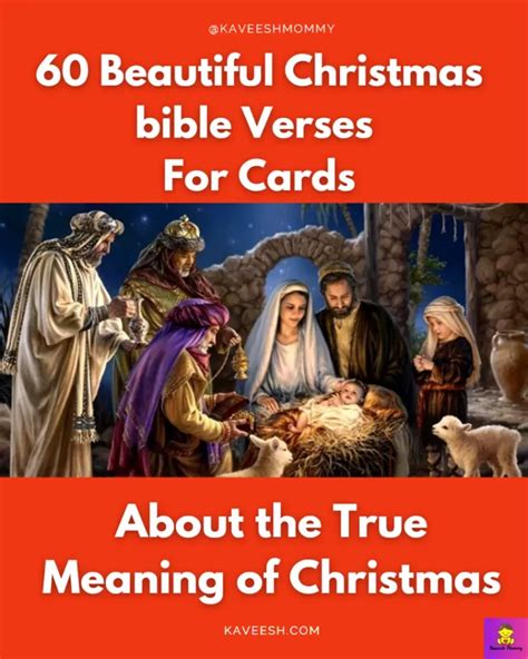 50+ Best Christmas Bible Verses For Cards: “Story Of Christ”