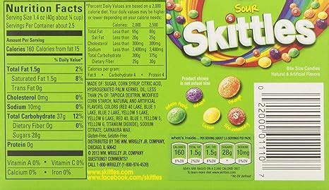 35 Nutrition Label For Skittles - Labels Database 2020