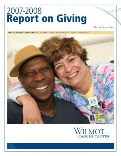 Report on Giving - University of Rochester Medical Center