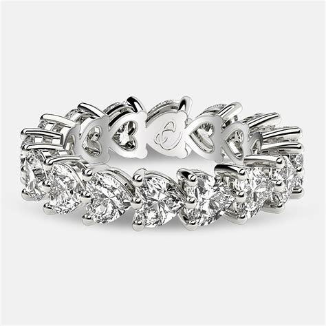 Heart Shaped Diamond Eternity Ring and Band Online - Eternity US