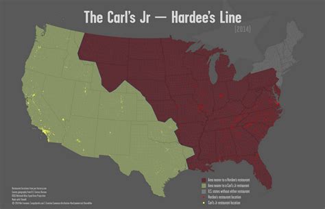 America's Great Carl's Jr.—Hardee's Divide, Mapped - Bloomberg