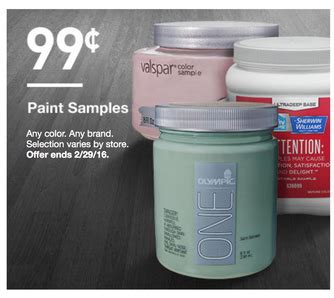 Lowe's: Paint Samples only $0.99 each (up to $3.48 value) - Dapper Deals