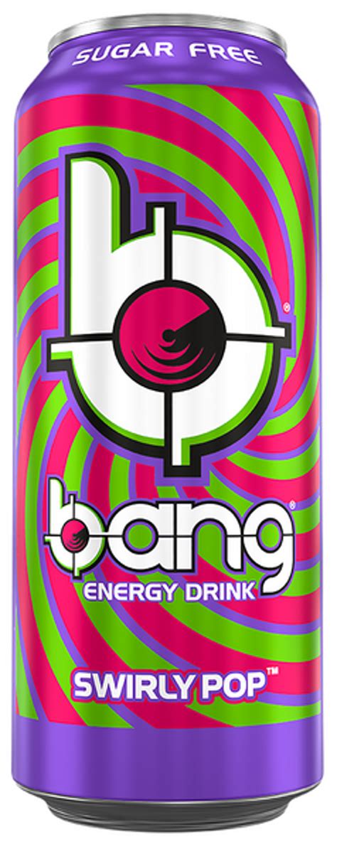 Bang Swirly Pop energiajuoma 0,5l — HoReCa-tukku Kespro