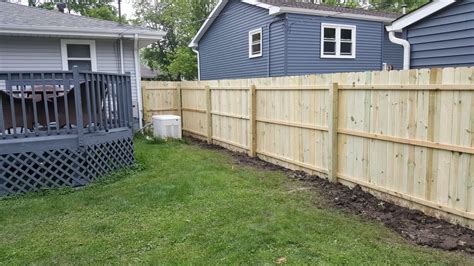 Wood Privacy Fence Installation – An Honest Hand LLC