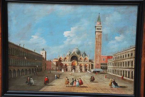 Proantic: Piazza San Marco Venice; In The Taste Of Canaletto