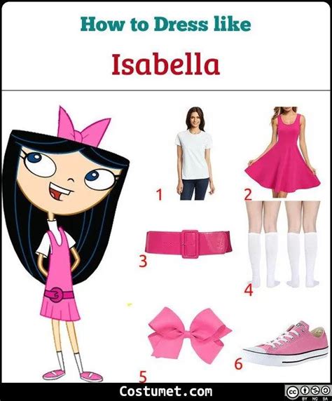 Isabella (Phineas and Ferb) Costume for Cosplay & Halloween | Phineas and ferb costume, Trendy ...