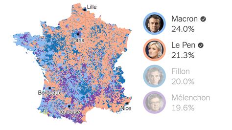 How the Election Split France - The New York Times