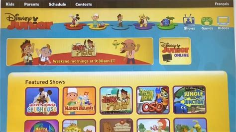 Disney Junior Canada Website (English) - YouTube