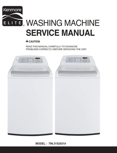 Kenmore Elite Washer 796 Error Codes