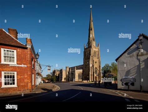 Thaxted Church Thaxted Essex England. 22 April 2020 The Church of St. John the Baptist, Our Lady ...