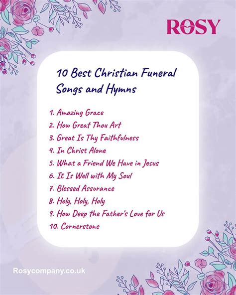 10 Best Christian Funeral Songs and Hymns [Audio & Lyrics]