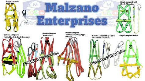 Full Body Harness Single Lanyard, Commercial & Industrial, Industrial Equipment on Carousell