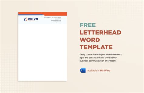 Free Letterhead Word Template - Download in Word | Template.net