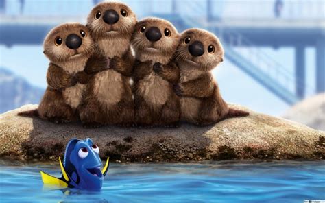 Finding Dory Otter Gif - 3840x2400 Wallpaper - teahub.io