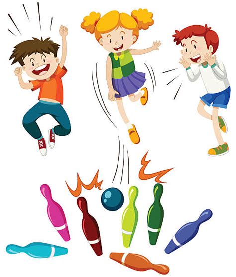 Kids Bowling Illustrations, Royalty-Free Vector Graphics & Clip Art - iStock