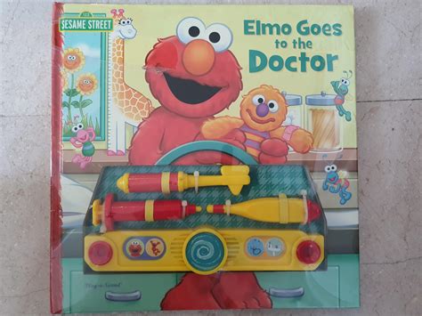 Sesame Street Elmo Goes to Doctor Sound Book, Hobbies & Toys, Books & Magazines, Children's ...