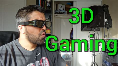 Nvidia 3D Glasses Vision v2 In-depth Review - YouTube