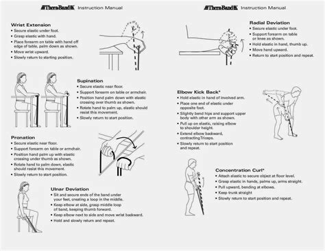 Printable Theraband Exercises Pdf - Printable Templates