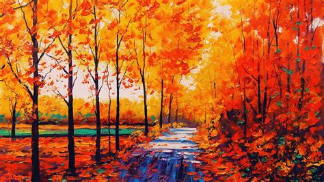 Fall Painting Wallpapers - Top Free Fall Painting Backgrounds - WallpaperAccess