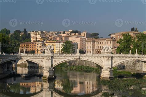 Rome bridges view 12730091 Stock Photo at Vecteezy