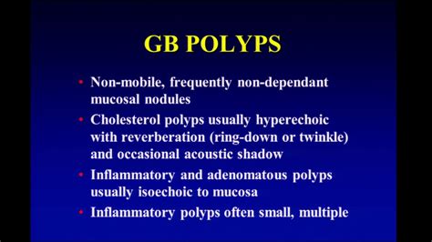 Gallbladder Polyps: What To Do, When To Do It - YouTube