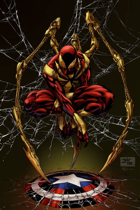 Iron Spider-Man - Misda colors by SpiderGuile on DeviantArt