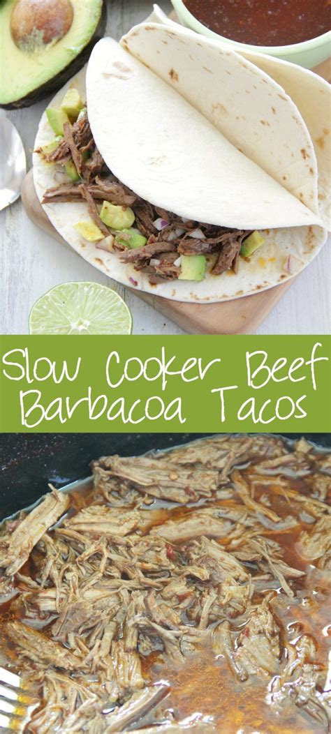 Slow Cooker Beef Barbacoa Tacos (or Instant Pot) - Eat. Drink. Love.