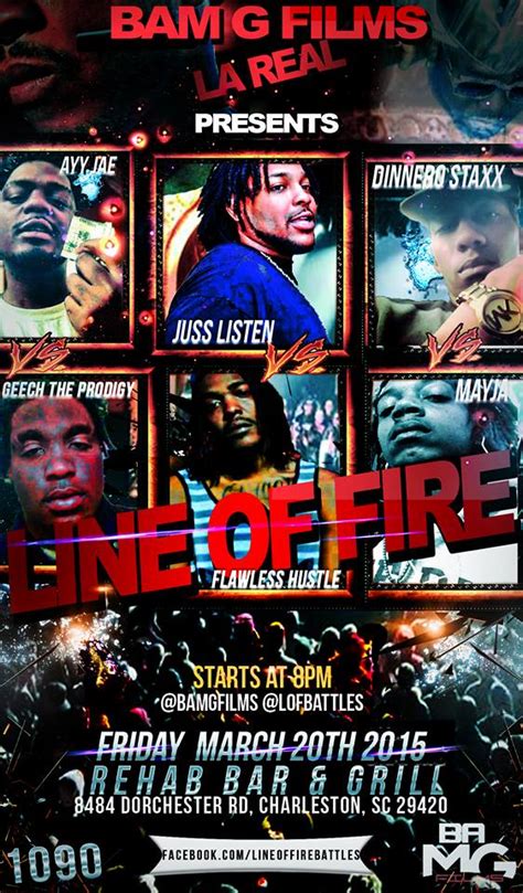 March 20 2015 (Line of Fire) - Line of Fire Battle League | Battle Rap ...