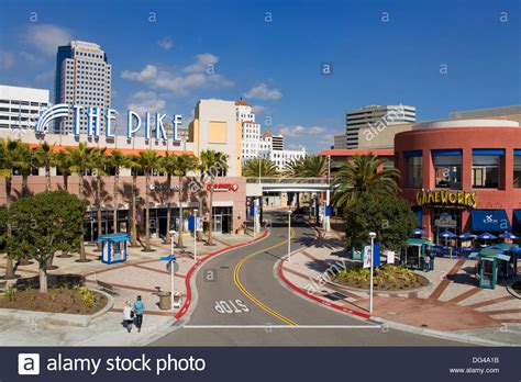 The Pike Mall, Long Beach, Los Angeles, California, USA Stock Photo: 61561287 - Alamy