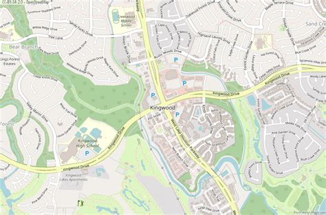 Kingwood Map United States Latitude & Longitude: Free Maps