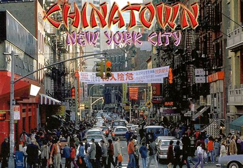 My Favorite Postcards: Chinatown, New York City