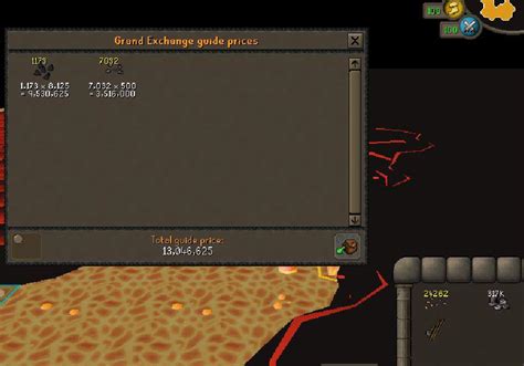 Loot from fishing Infernal Eels 80-87 : r/2007scape