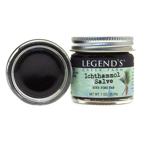 Ichthammol Pine Tar Black Drawing Salve | Legend's Creek Farm