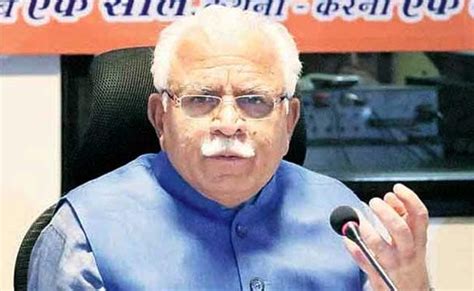 Haryana Chief Minister Manohar Lal Khattar Has Assets Worth Rs 1.27 Crore, No Car