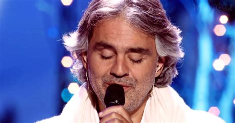 Andrea Bocelli Spreads Christmas Cheer As He Beautifully Sings “The Christmas Song” with Natalie ...