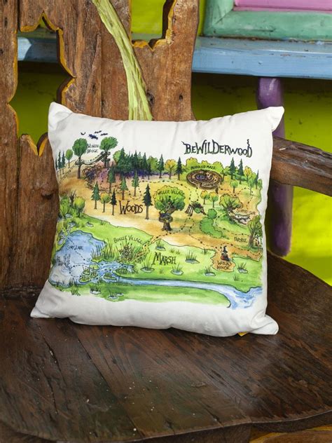 BeWILDerwood Map Cushion