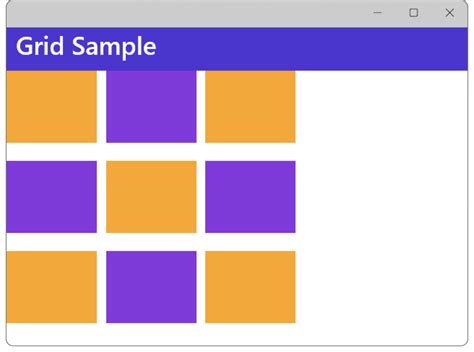 [.NET MAUI][Grid] 行列間のスペースを設定する | HIROs.NET Blog