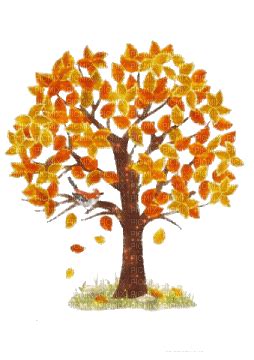 autumn tree, autumn , tree , gif , glitter , animation , fall - Free ...