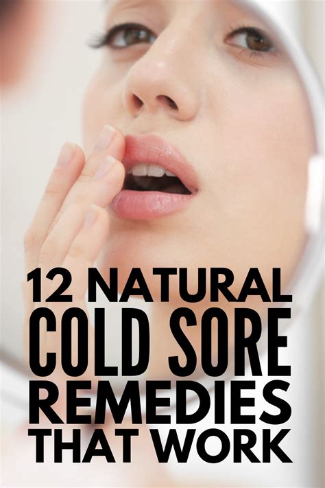 Fast And Effective 12 Natural Cold Sore Remedies That Work | Free ...