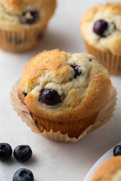 The Best Gluten-Free Blueberry Muffins - Meaningful Eats
