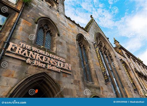 Frankenstein Pub in the Old Town of Edinburgh Editorial Stock Photo - Image of kingdom, historic ...