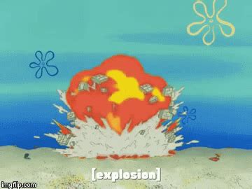 SpongeBob Explosion! - Imgflip