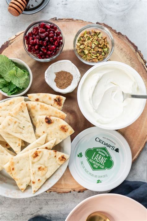 Labne dip is rich and creamy, perfect for dipping pita crackers or naan ...