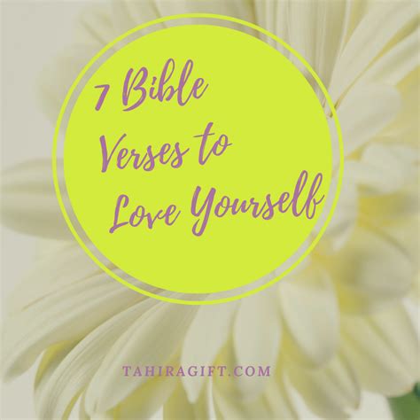 7 Bible Verses to Love Yourself