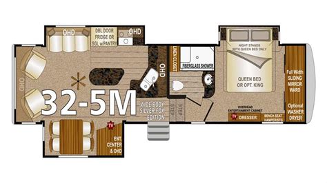 2019 Arctic Fox Travel Trailer Floor Plans - floorplans.click