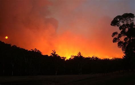 The Black Saturday Bushfires. Victoria, Australia. (7th February 2009)