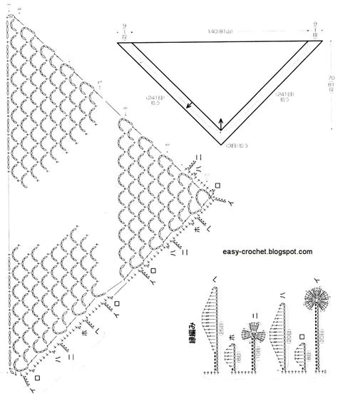 Stylish Easy Crochet: Easy Crochet Lace Shawl Pattern