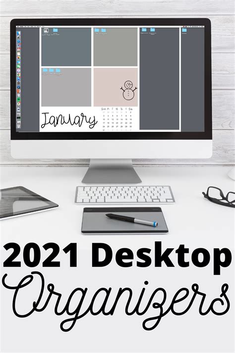 Free Desktop Organizers - Keeping Up with Mrs. Harris | Desktop ...