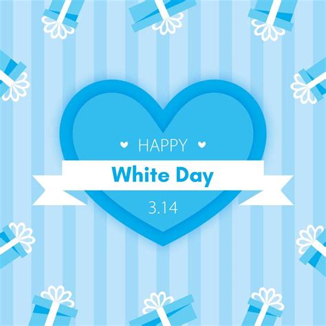 White day illustration with heart 5218475 Vector Art at Vecteezy