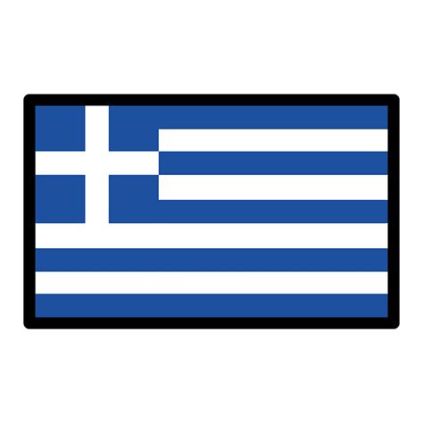 Greece flag emoji clipart. Free download transparent .PNG | Creazilla